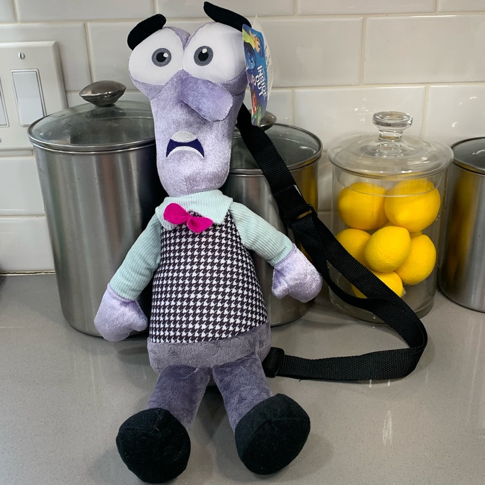 Disney Inside Out Fear Plush Backpack